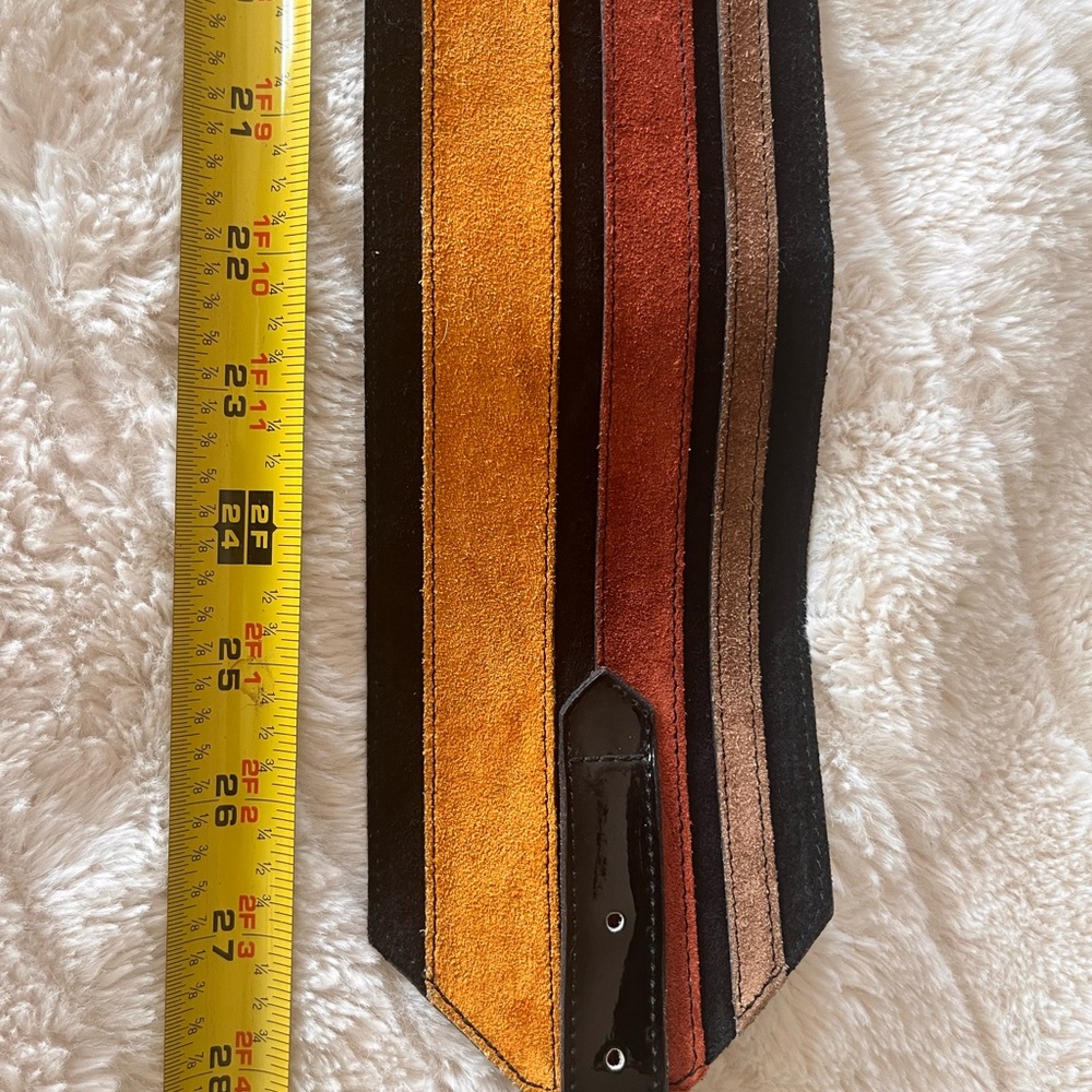 YSL SUEDE belt xs/s *vintage* - Picture 5 of 6